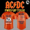 AC/DC x UTSA Roadrunners Football Power Up Tour 2026 Baseball Jersey