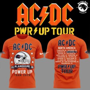 AC/DC x UTSA Roadrunners Football Power Up Tour 2026 T-Shirt