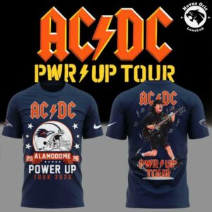 ACDC x UTSA Roadrunners Football Power Up Tour 2026 T Shirt 2