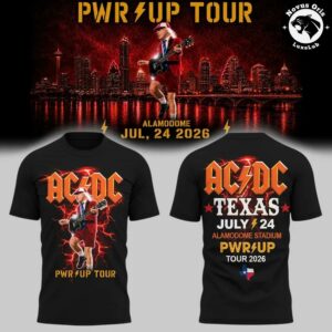 ACDC x UTSA Roadrunners Football Power Up Tour 2026 T Shirt 5
