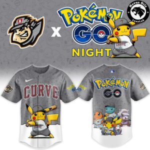 Altoona Curve x Pokemon GO Night 2026 Baseball Jersey 2