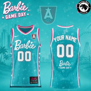 Atlanta Dream Barbie Game Day 2026 Basketball Jersey 2