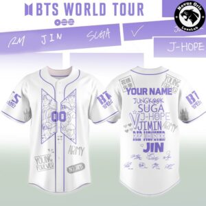 BTS World Tour Arirang 2026 Limited Edition Baseball Jersey