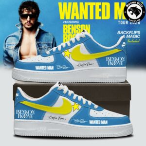 Benson Boone Wanted Man Tour 2026 Air Force 1 10