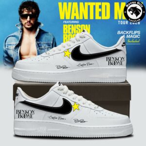Benson Boone Wanted Man Tour 2026 Air Force 1 4