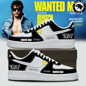 Benson Boone Wanted Man Tour 2026 Air Force 1 9