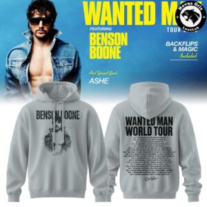 Benson Boone Wanted Man Tour 2026 Hoodie 2