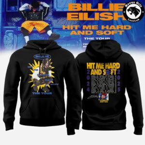 Billie Eilish Hit Me Hard and Soft The Tour 2026 Hoodie 3