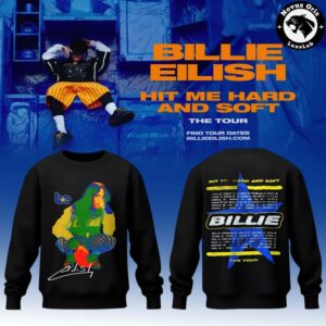 Billie Eilish Hit Me Hard and Soft The Tour 2026 Sweatshirt