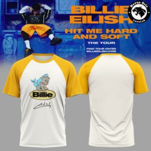Billie Eilish Hit Me Hard and Soft The Tour 2026 T-Shirt