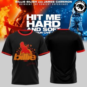 Billie Eilish Hit Me Hard and Soft The Tour 2026 T Shirt 5