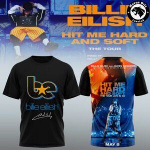 Billie Eilish Hit Me Hard and Soft The Tour 2026 T Shirt 6