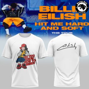 Billie Eilish Hit Me Hard and Soft The Tour 2026 T Shirt 9