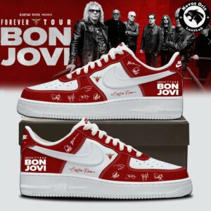 Bon Jovi Forever Tour Limited Edition Air Force 1 3