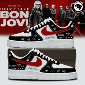 Bon Jovi Forever Tour Limited Edition Air Force 1 5