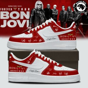 Bon Jovi Forever Tour Limited Edition Air Force 1 6