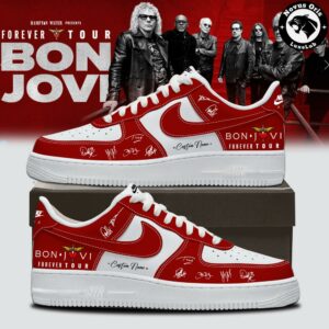 Bon Jovi Forever Tour Limited Edition Air Force 1 8