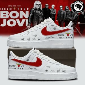 Bon Jovi Forever Tour Limited Edition Air Force 1 9