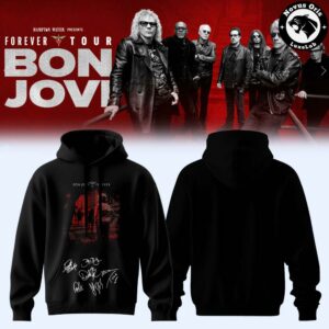 Bon Jovi Forever Tour Limited Edition Pullover Hoodie 3