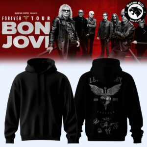 Bon Jovi Forever Tour Limited Edition Pullover Hoodie 4