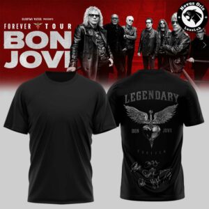 Bon Jovi Forever Tour Limited Edition T Shirt 3