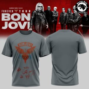 Bon Jovi Forever Tour Limited Edition T Shirt 4