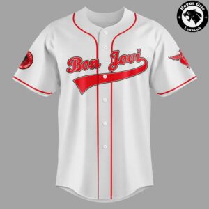 Bon Jovi x New York Knicks Forever Tour 2026 Baseball Jersey 2