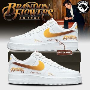 Brandon Flowers On Tour 2026 Air Force 1 Limited Edition 1