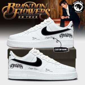 Brandon Flowers On Tour 2026 Air Force 1 Limited Edition 2
