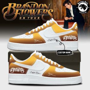 Brandon Flowers On Tour 2026 Air Force 1 Limited Edition 3
