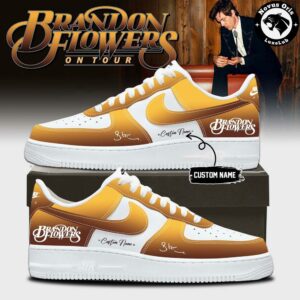 Brandon Flowers On Tour 2026 Air Force 1 Limited Edition 4