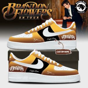 Brandon Flowers On Tour 2026 Air Force 1 Limited Edition 5