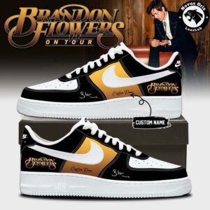 Brandon Flowers On Tour 2026 Air Force 1 Limited Edition 7