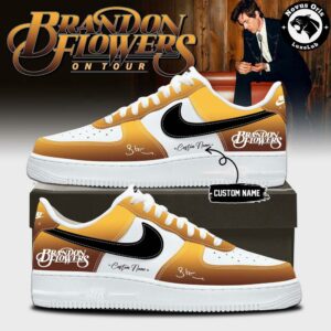 Brandon Flowers On Tour 2026 Air Force 1 Limited Edition 8
