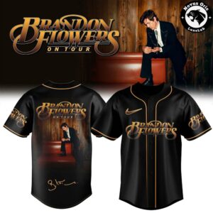 Brandon Flowers On Tour 2026 Baseball Jersey – Limited Edition