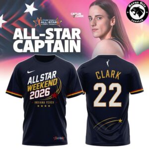 Caitlin Clark WNBA All-Star 2026 Indiana Fever T-Shirt