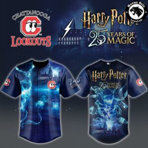 Chattanooga Lookouts x Harry Potter 2026 Baseball Jersey 2