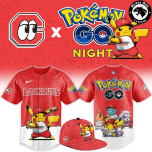 Chattanooga Lookouts x Pokemon GO Night 2026 Baseball Jersey