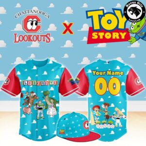 Chattanooga Lookouts x Toy Story Night Woody Buzz Lightyear Baseball Jersey