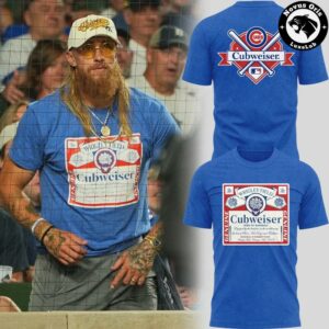 Chicago Cubs Cubweiser Wrigley Field King of Baseball T-Shirt