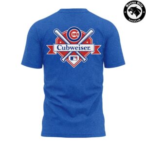 Chicago Cubs Cubweiser Wrigley Field King of Baseball T Shirt 3
