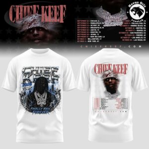 Chief Keef Finally Rich Forever 2026 Tour Graphic T Shirt 3