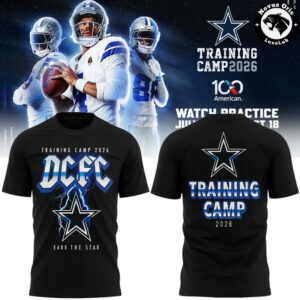 Dallas Cowboys Training Camp 2026 T Shirt 5
