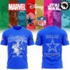 Washington Commanders x Disney Characters Merchandise Collection T-Shirt