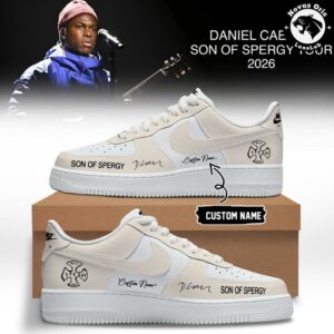 Daniel Caesar Son of Spergy Tour 2026 Air Force 1 3