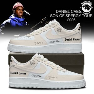Daniel Caesar Son of Spergy Tour 2026 Air Force 1 6