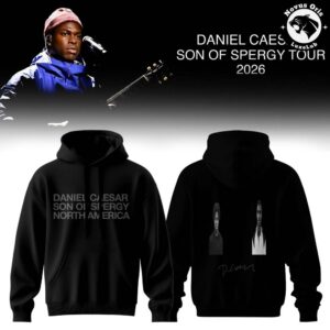 Daniel Caesar Son of Spergy Tour 2026 Hoodie 2