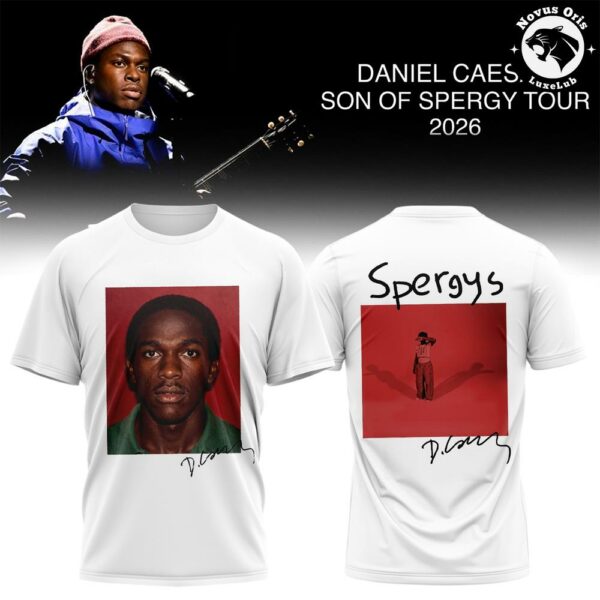 Daniel Caesar Son of Spergy Tour 2026 T-Shirt - NovusOris Best