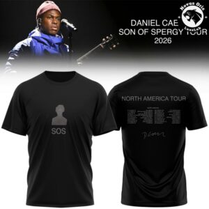 Daniel Caesar Son of Spergy Tour 2026 T Shirt 3
