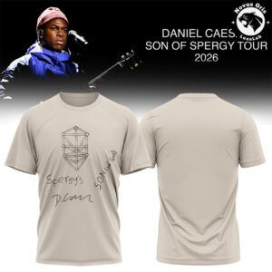 Daniel Caesar Son of Spergy Tour 2026 T-Shirt - NovusOris Best